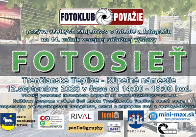 14.ročník FOTOSIETE v Trenčianskych Tepliciach